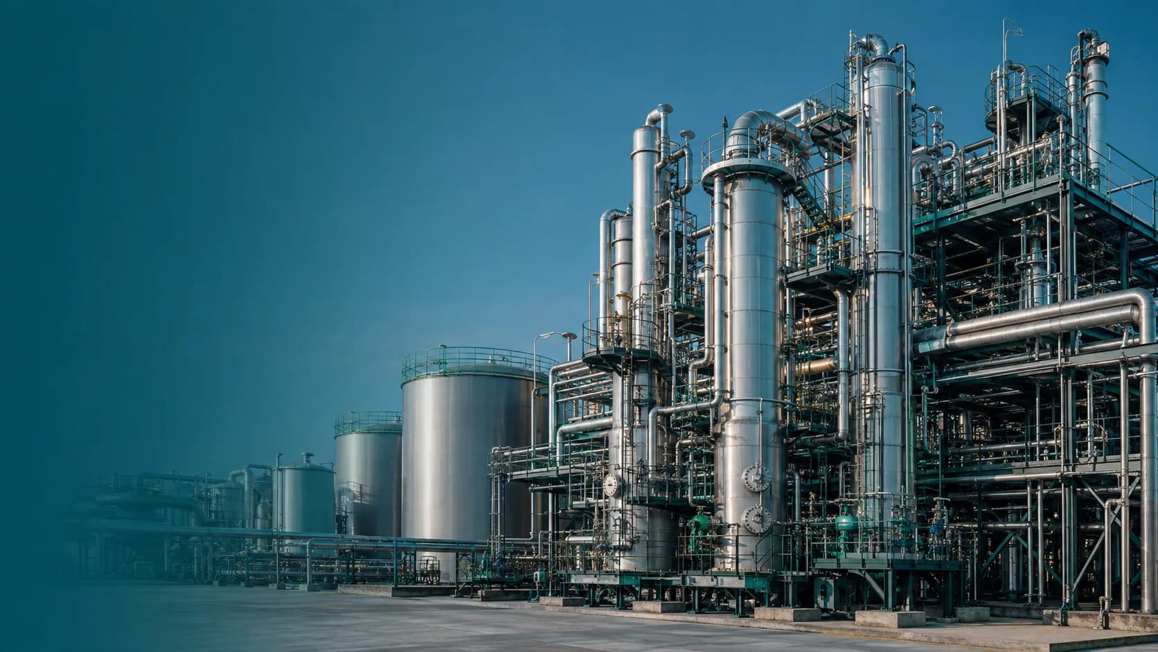 Industrial processing columns and bulk material handling equipment