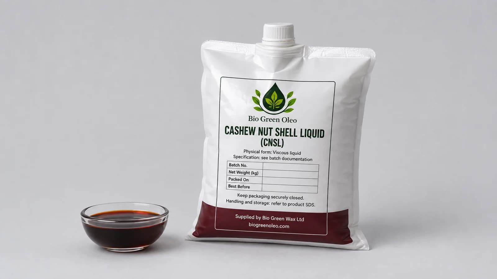 Cashew Nut Shell Liquid (CNSL) – Bio-Based Phenolic Specialties product