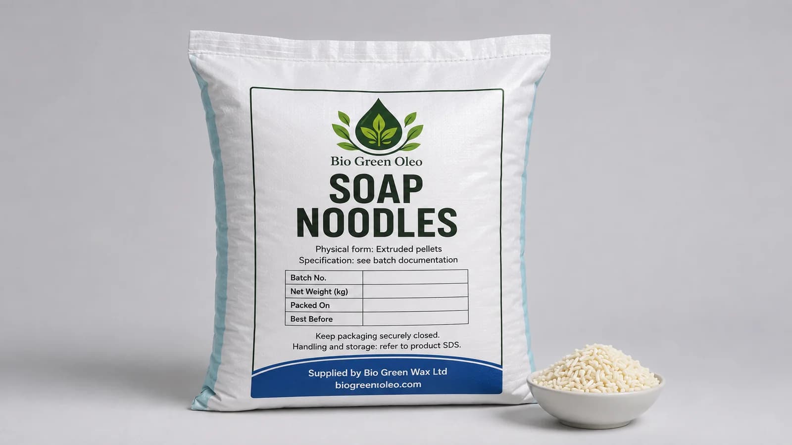 Soap Noodles – Soap Noodles product from Bio Green Oleo