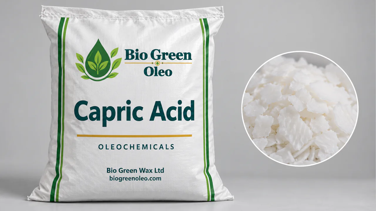 Capric Acid – Fatty Acids & Distillates product from Bio Green Oleo