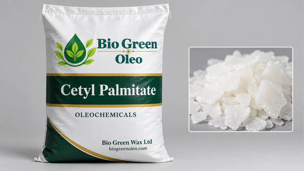 Cetyl Palmitate – Oleochemical Feedstocks product from Bio Green Oleo