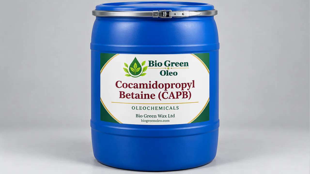 Cocamidopropyl Betaine (CAPB) – Surfactant Intermediates product from Bio Green Oleo