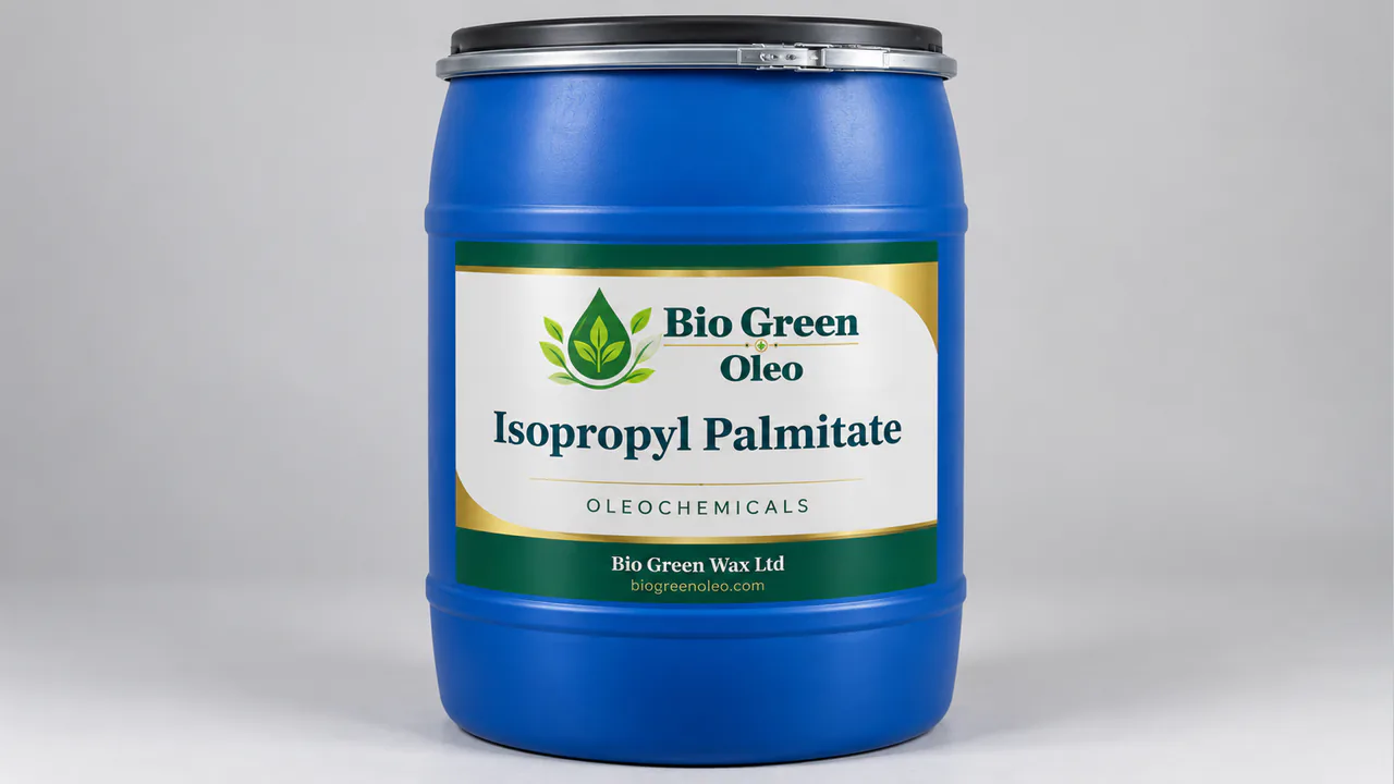 Isopropyl Palmitate – Oleochemical Feedstocks product from Bio Green Oleo