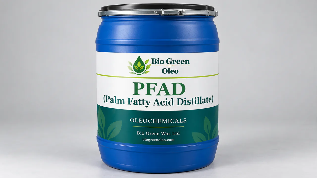 PFAD (Palm Fatty Acid Distillate) – Fatty Acids product from Bio Green Oleo