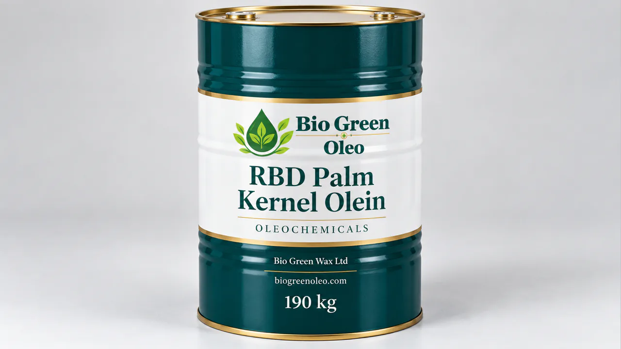 RBD Palm Kernel Olein – Oleochemical Feedstocks product from Bio Green Oleo