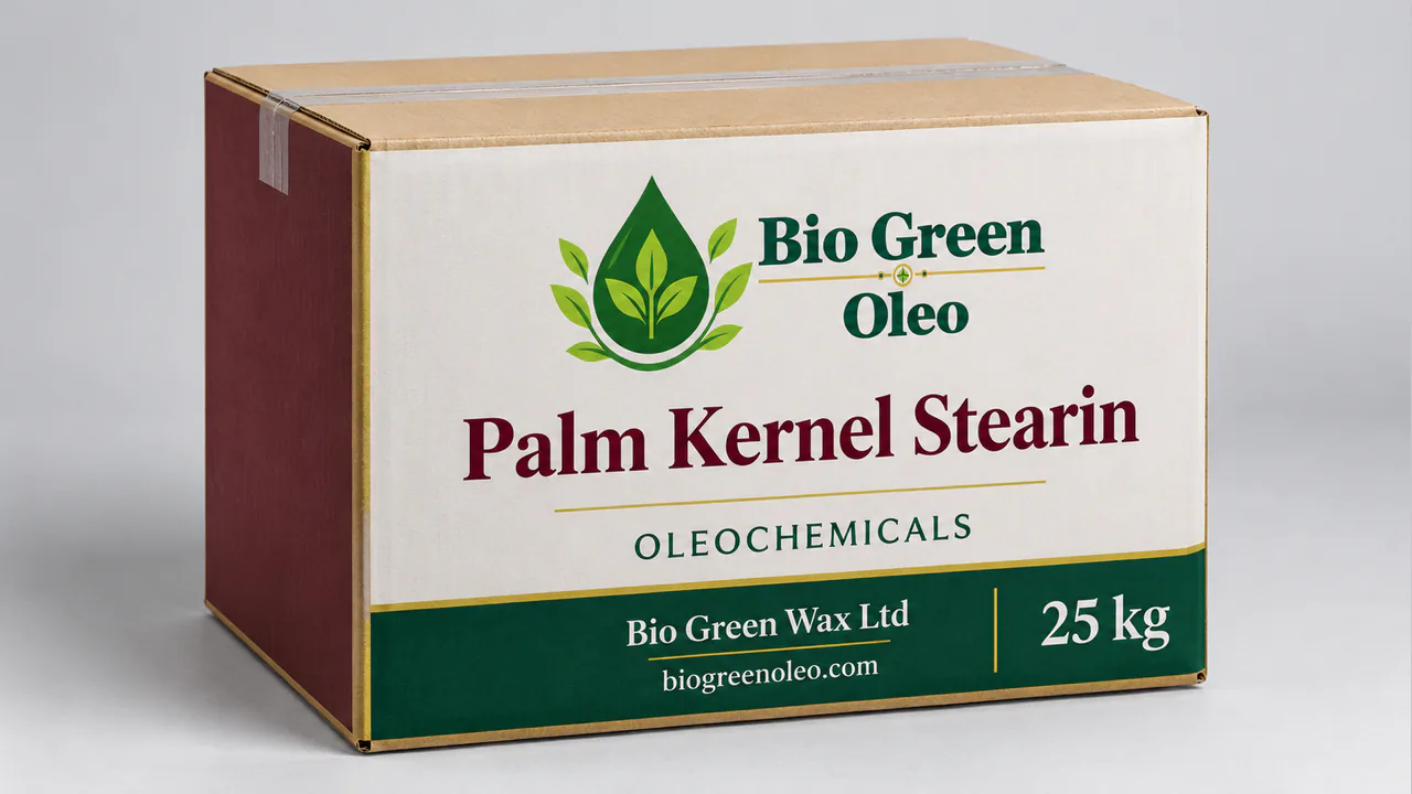 Palm Kernel Stearin – Oleochemical Feedstocks product from Bio Green Oleo