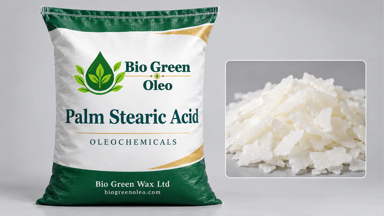 Palm Stearic Acid – Fatty Acids & Distillates product from Bio Green Oleo