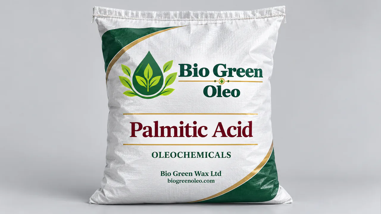 Palmitic Acid – Fatty Acids & Distillates product from Bio Green Oleo
