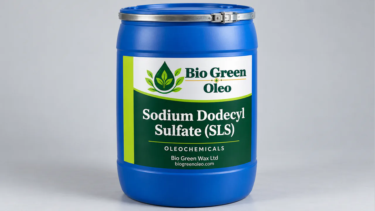 Sodium Dodecyl Sulfate (SLS) – Surfactant Intermediates product from Bio Green Oleo