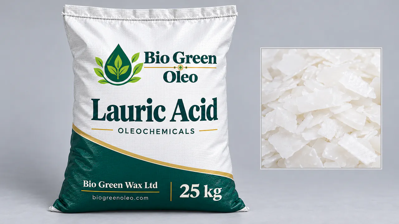 Lauric Acid – Fatty Acids & Distillates product from Bio Green Oleo