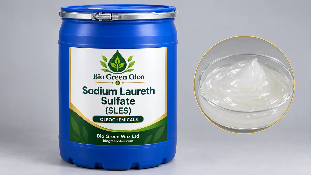 Sodium Laureth Sulfate (SLES) – Surfactant Intermediates product from Bio Green Oleo